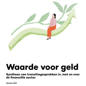 Waarde voor geld. Synthese van transitiegesprekken in, met en over de financiële sector