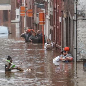 The Medium-Term Psychosocial Impact of the 2021 Floods in Belgium: A Survey-Based Study