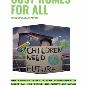Cosy Homes For All - Greenpeace analysis