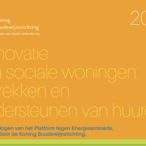 Renovatie van sociale woningen: betrekken en ondersteunen van huurders