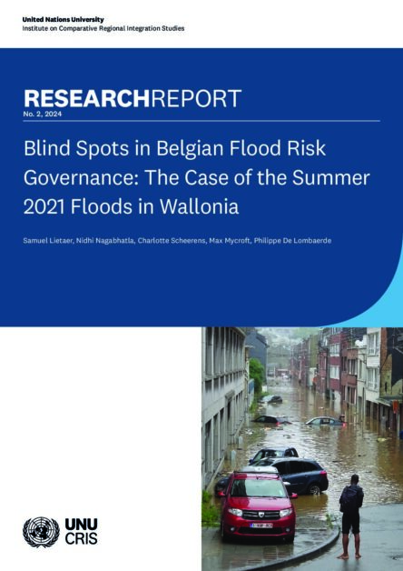 Blind Spots in Belgian Flood Risk Governance: The Case of the Summer 2021 Floods in Wallonia