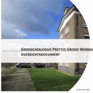 Groencatalogus Prettig Groen Wonen