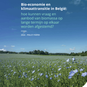 Bio-economie en klimaattransitie in België: hoe kunnen vraag en aanbod van biomassa op lange termijn op elkaar worden afgestemd?